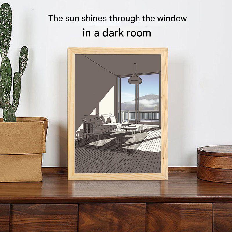 Light and Shadow Luminous Painting