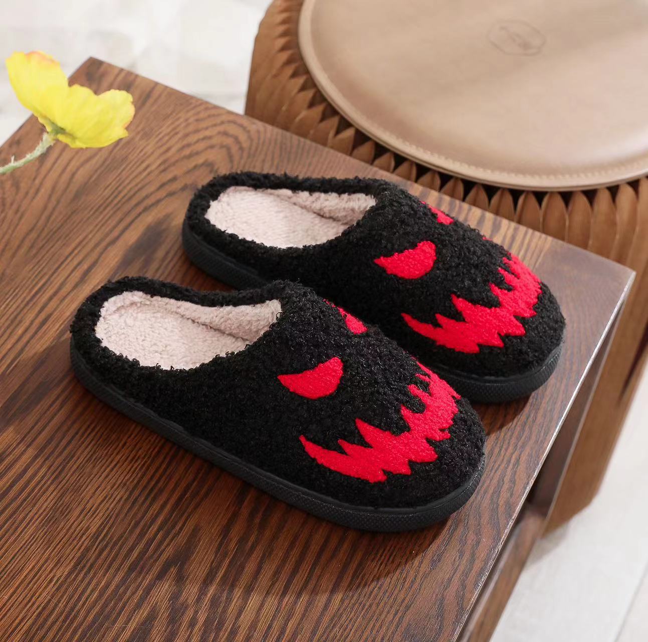 Spooky Halloween Slippers