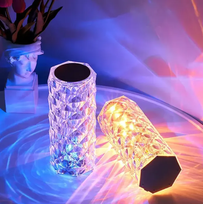 Cylinder Diamond Lamp