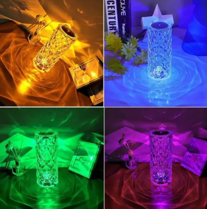 Cylinder Diamond Lamp