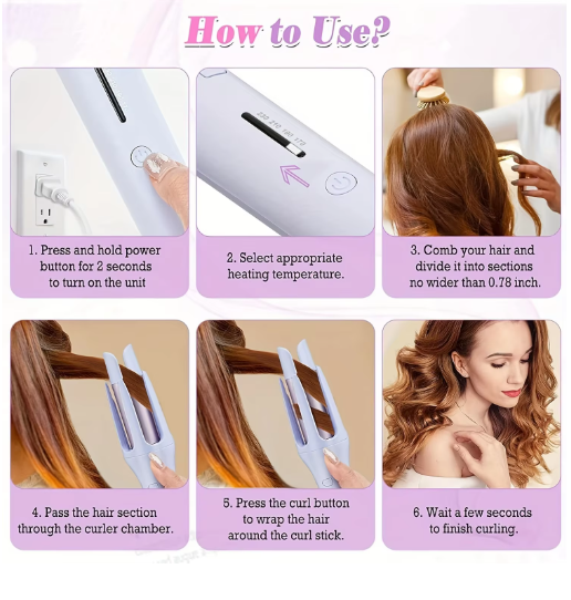 Automatic Hair Curler