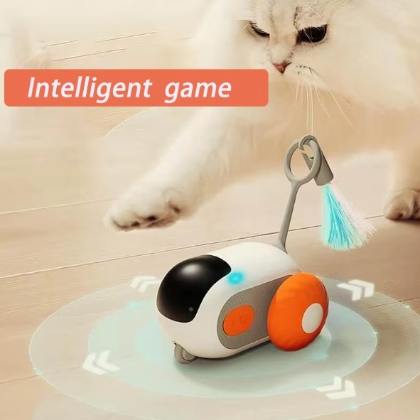 Pet Interactive Electric Car Toy