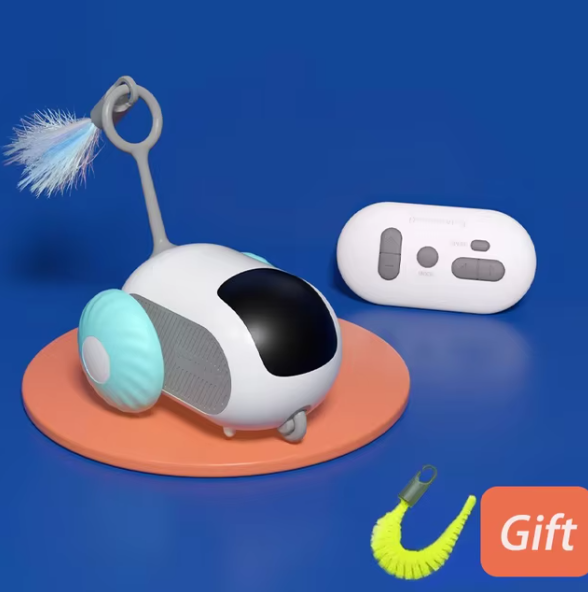 Pet Interactive Electric Car Toy