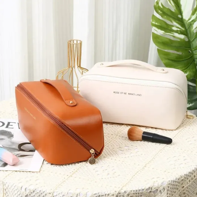 Leather Cosmetic Bag