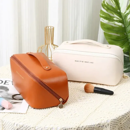 Leather Cosmetic Bag